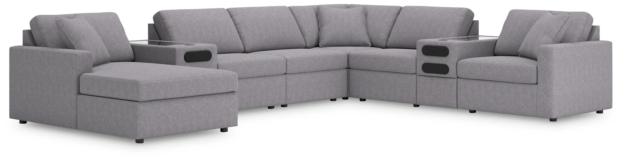Modmax Sectional with Audio System and Chaise - Image 18