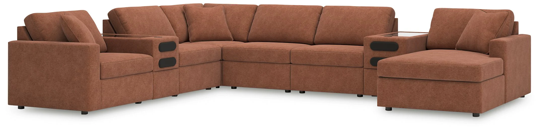 Modmax Sectional with Audio System and Chaise - Image 19