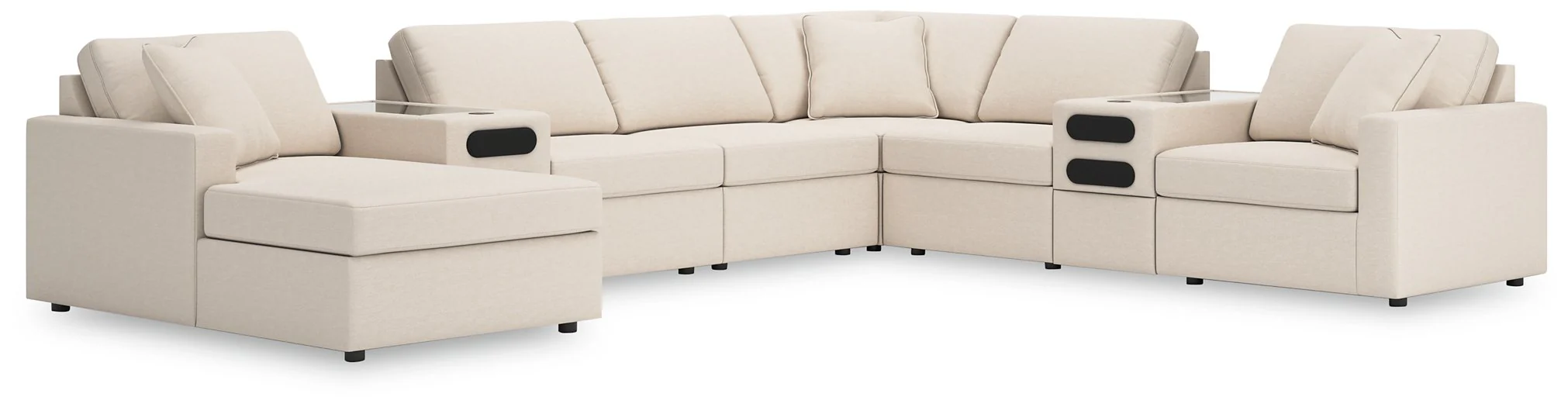 Modmax Sectional with Audio System and Chaise - Image 62