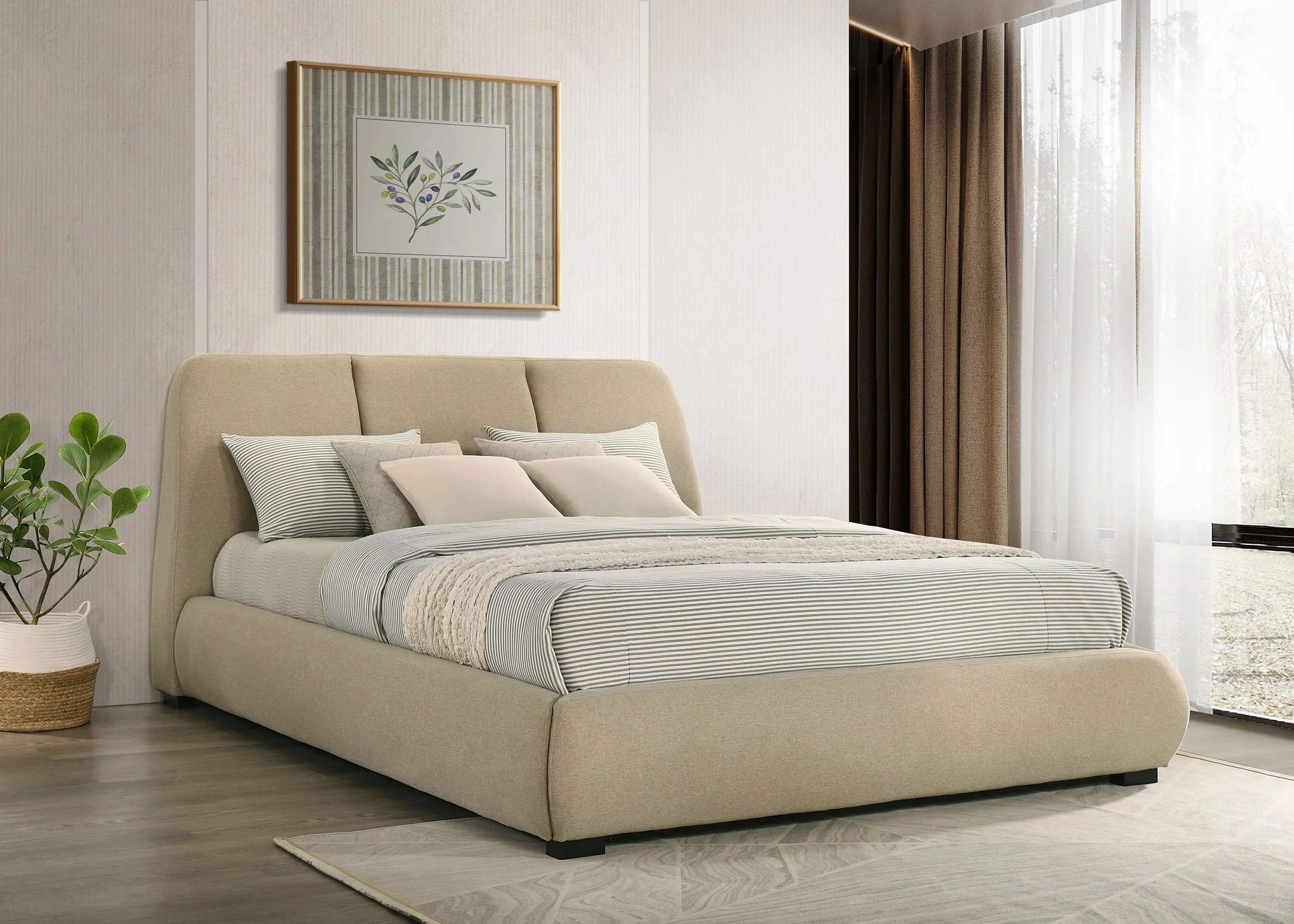 Mokena Panel Platform Bed - Image 42