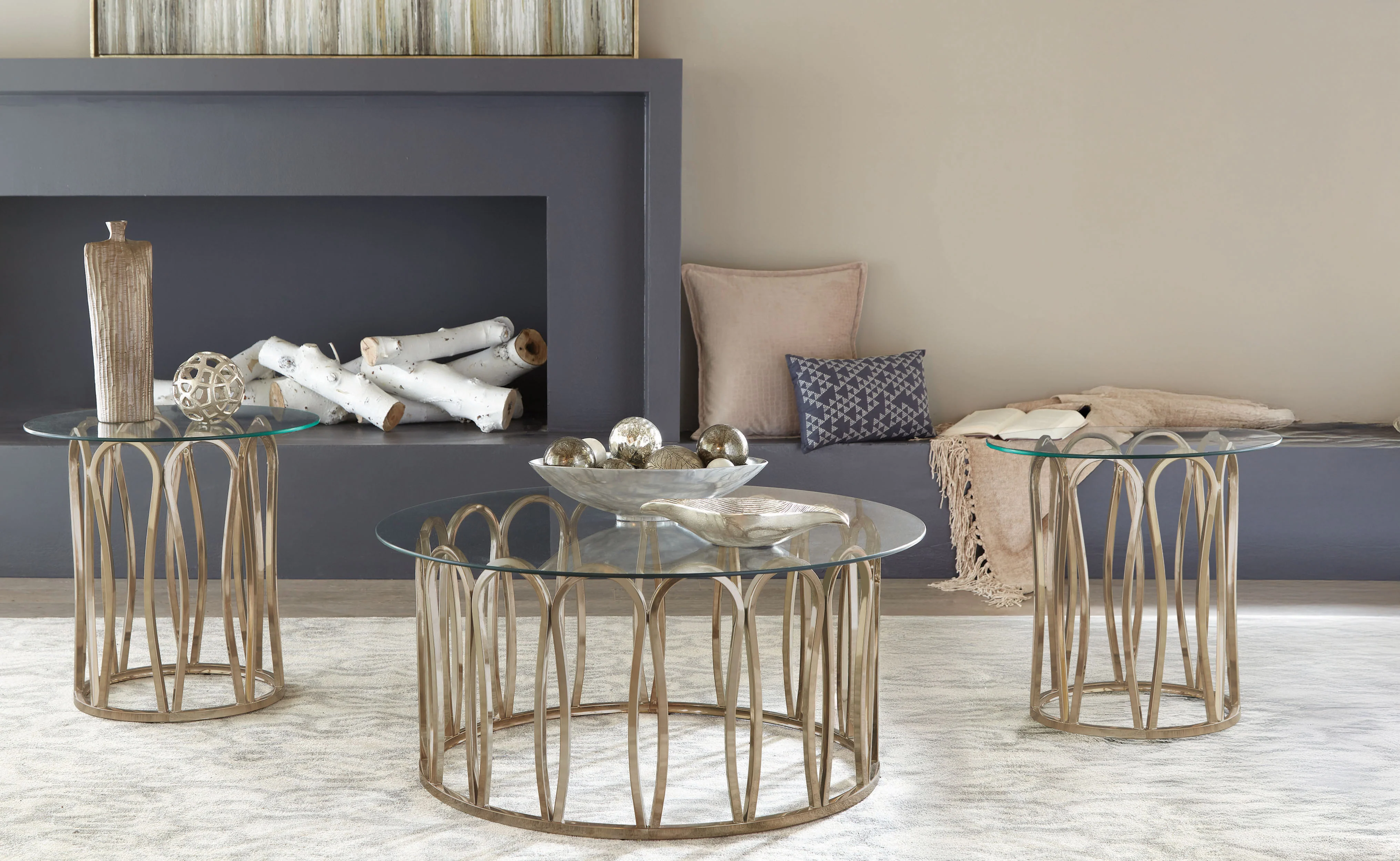 Monett Coffee Table Set - Image 7