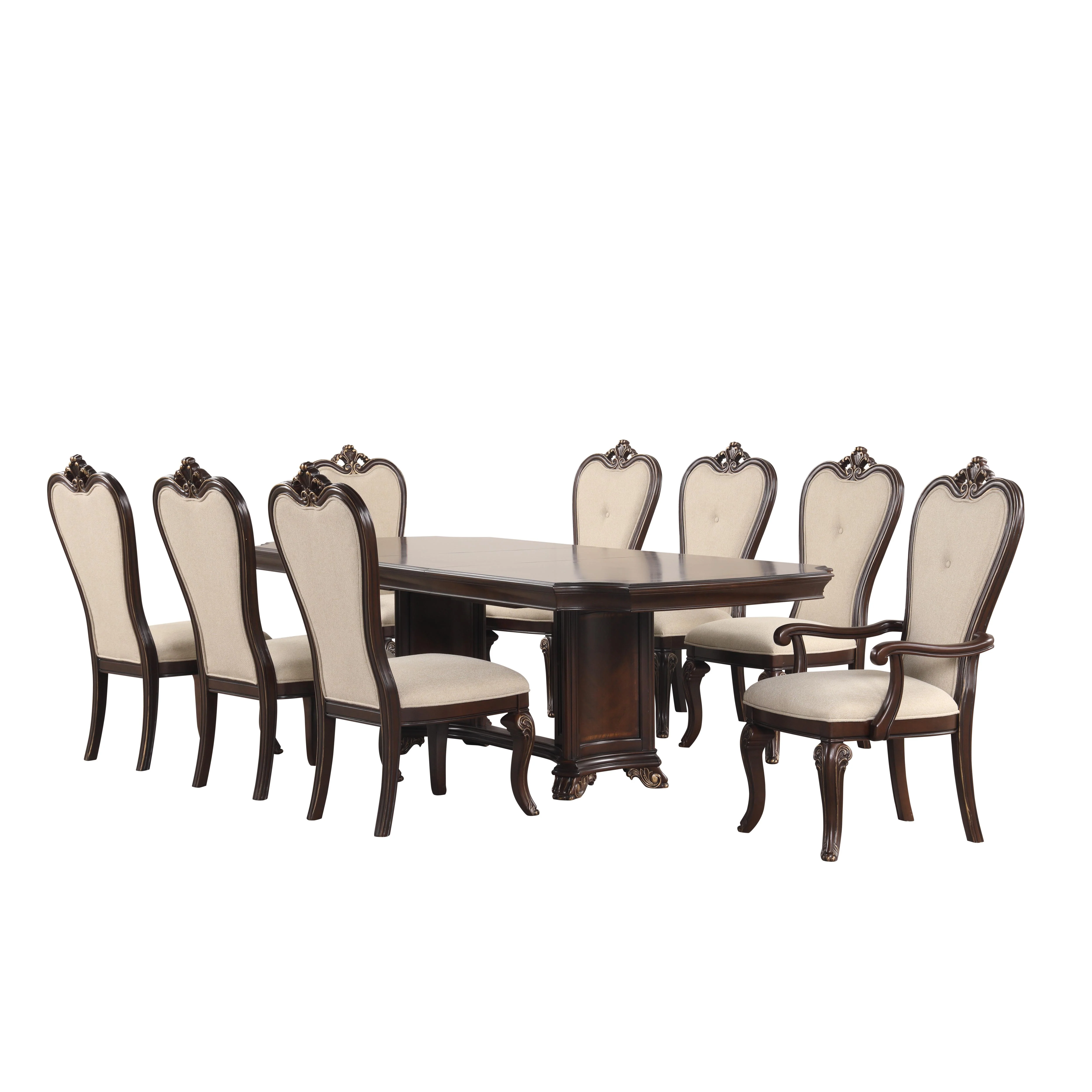 MONTECITO ARM CHAIR-CHERRY (2 PER CARTON) - Image 2