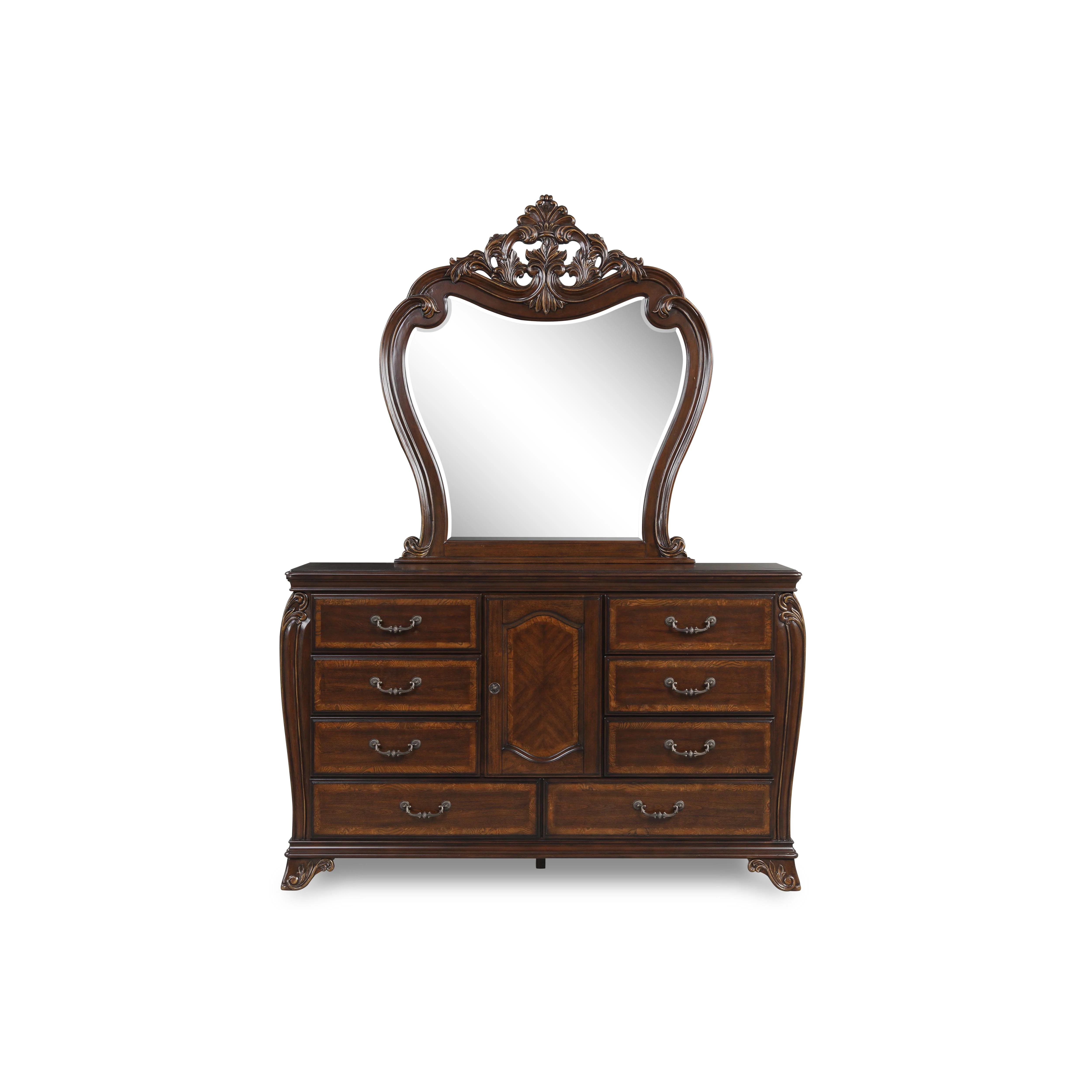 MONTECITO MIRROR-CHERRY - Image 2