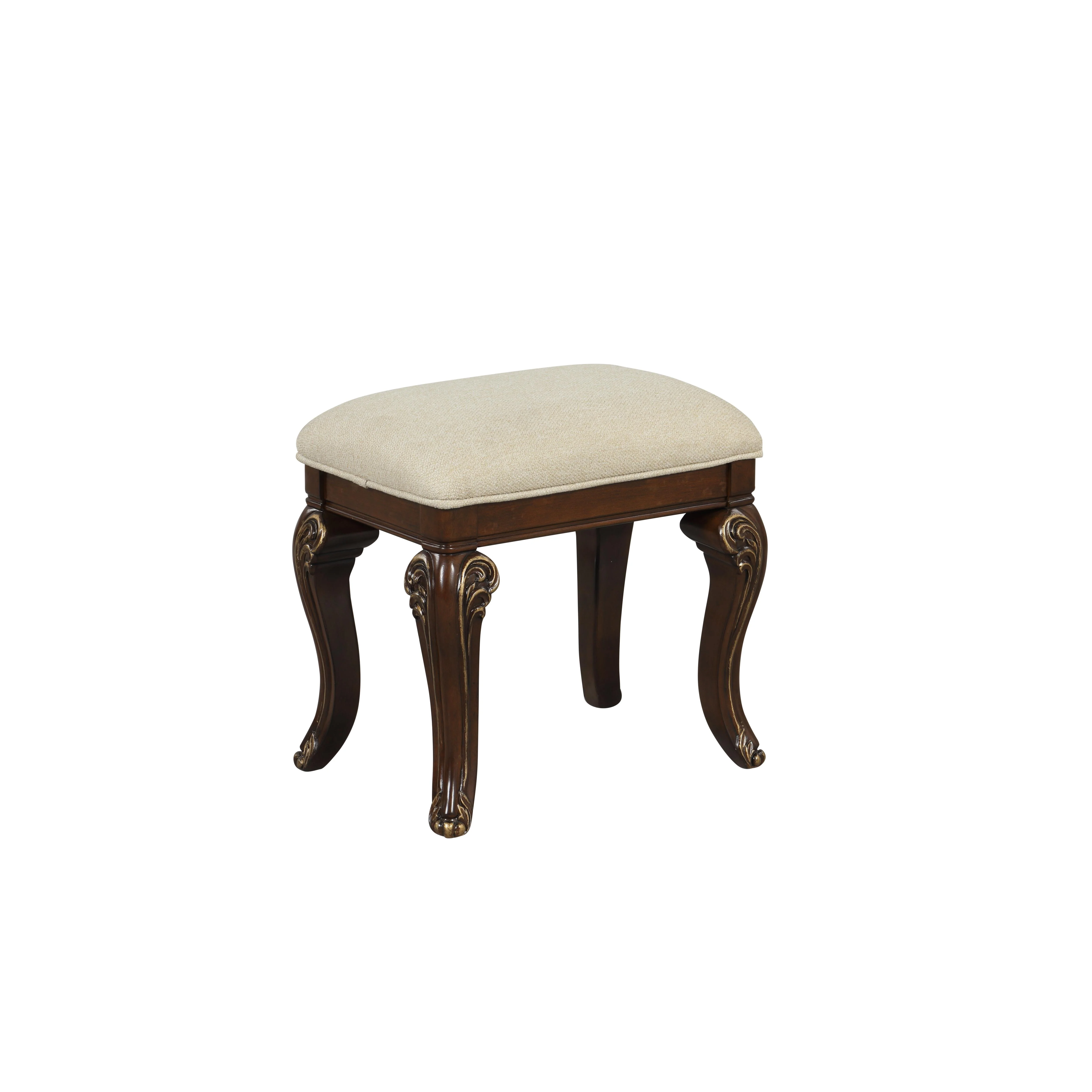 MONTECITO VANITY STOOL - CHERRY - Image 4