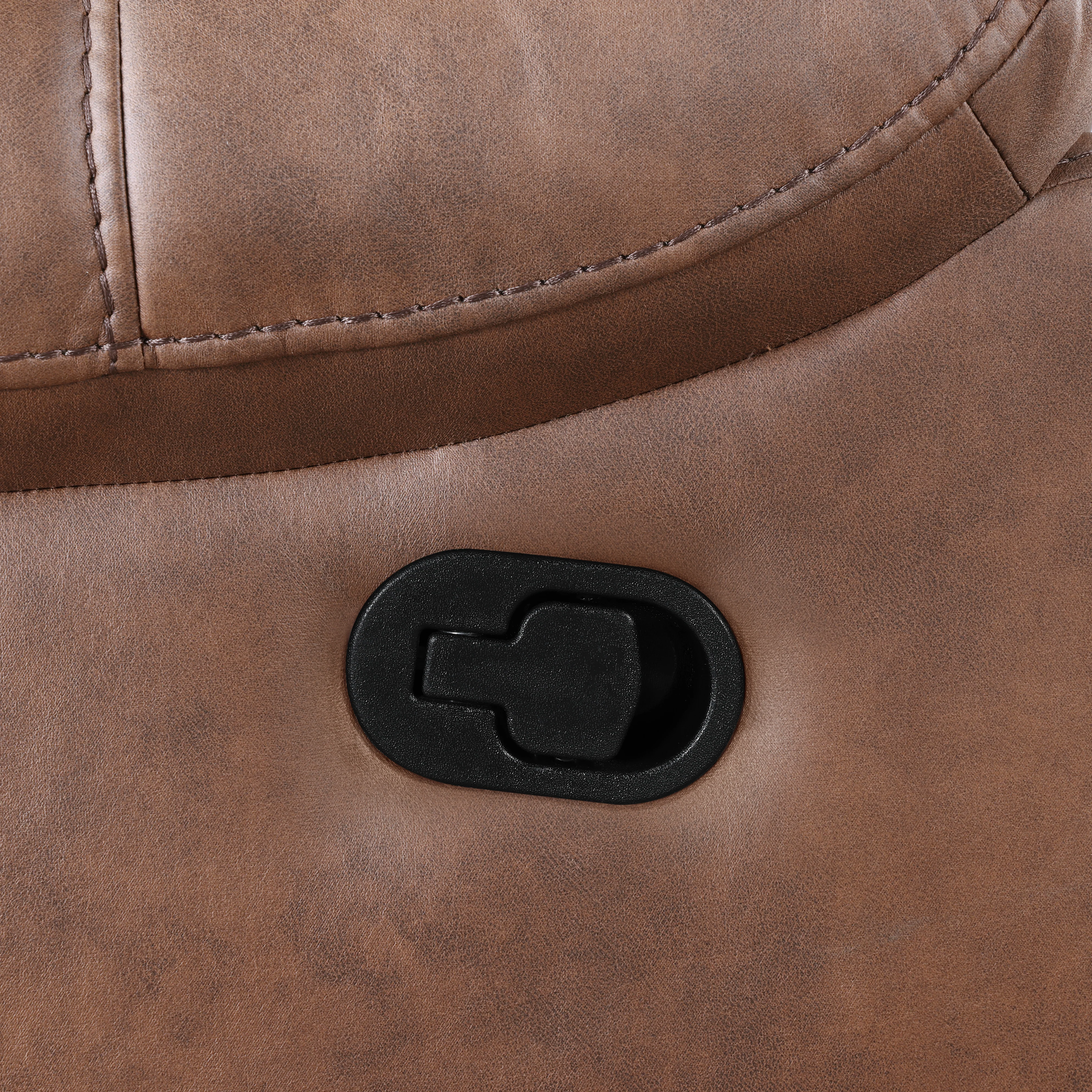 Morello Glider Recliner- Brown - Image 5
