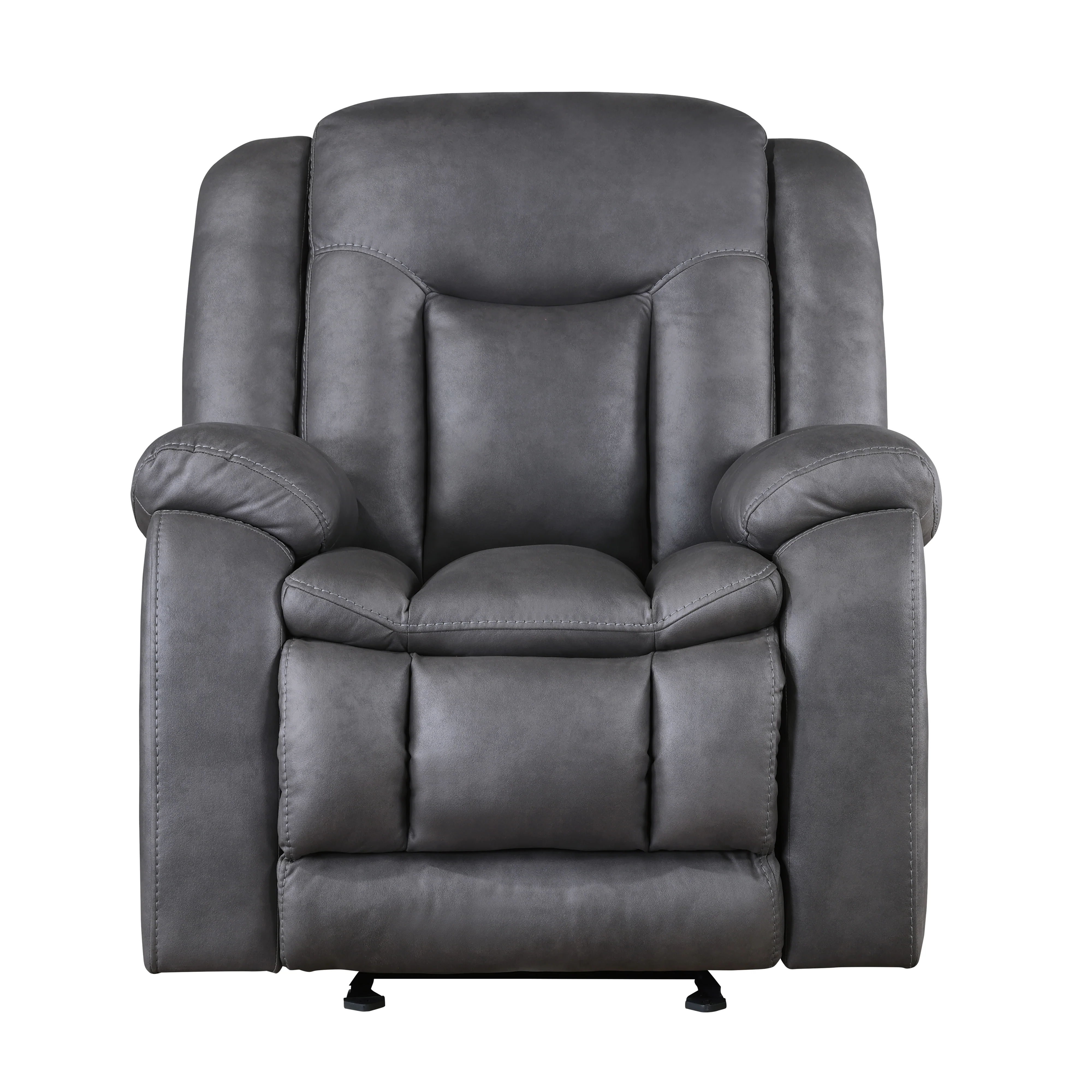 Morello Glider Recliner W/Pwr Fr- Gray - Image 2