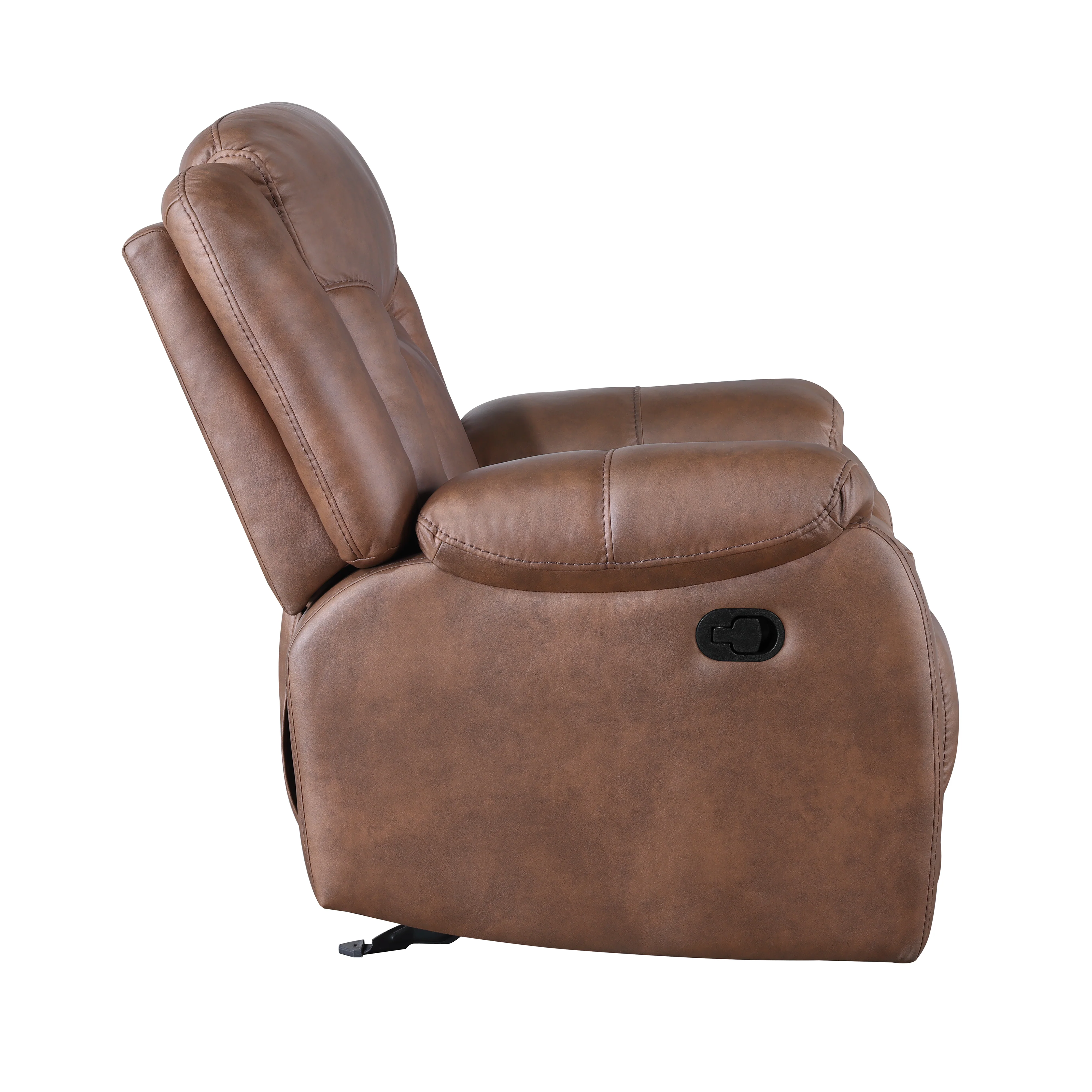 Morello Sofa W/Dual Recliner- Brown - Image 4