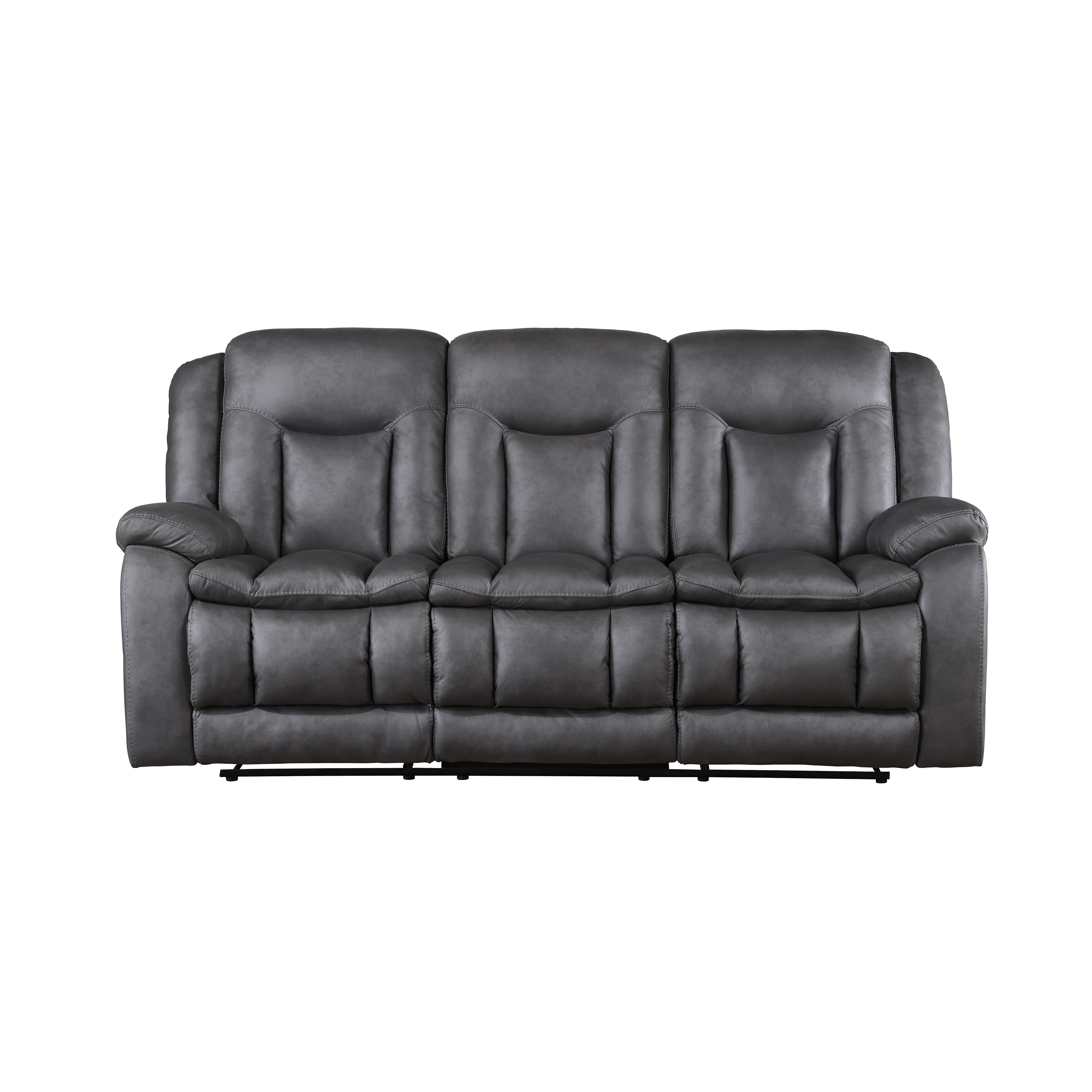 Morello Sofa W/Pwr Fr- Gray - Image 2