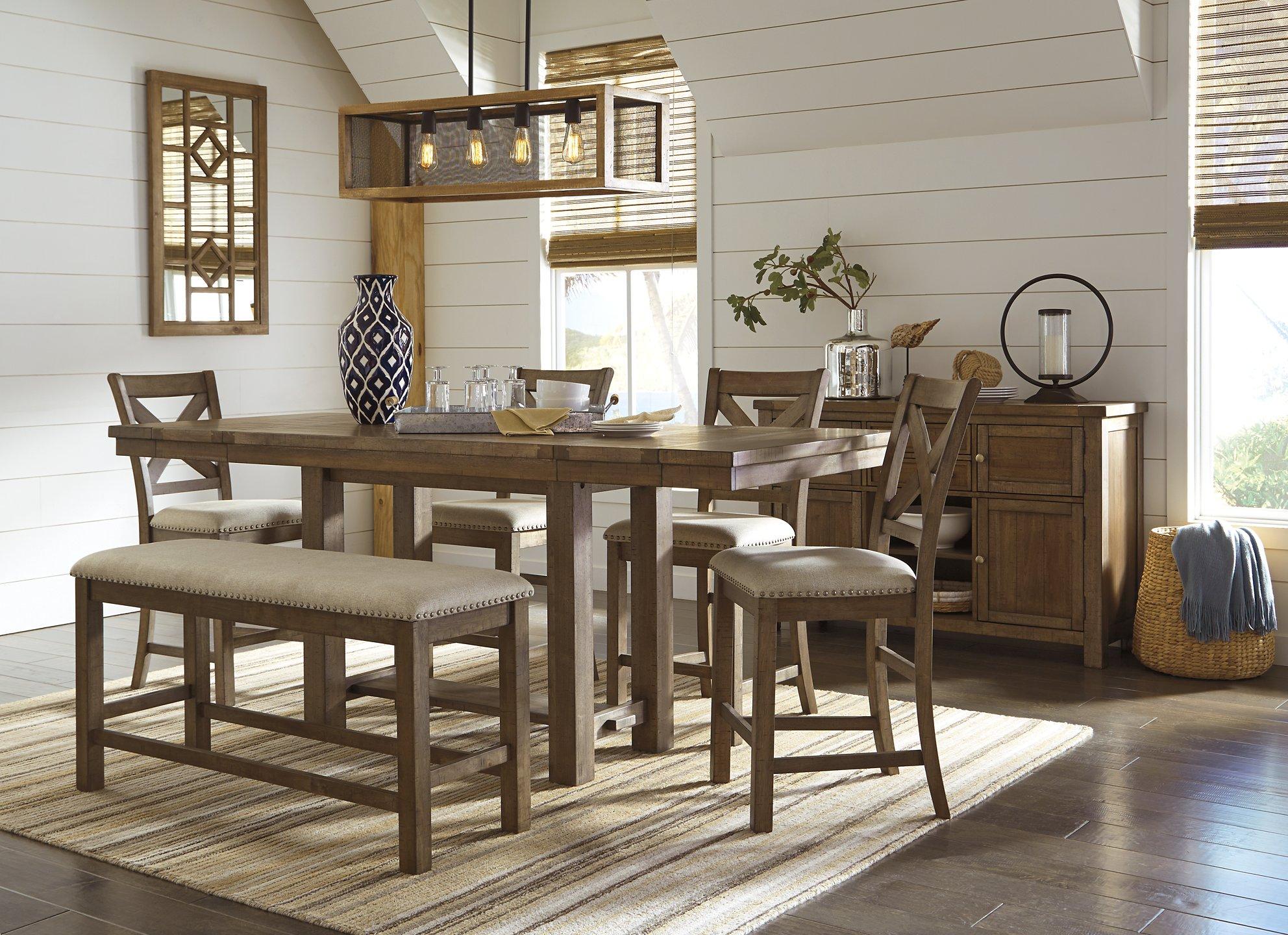 Moriville Counter Height Dining Bench - Image 8