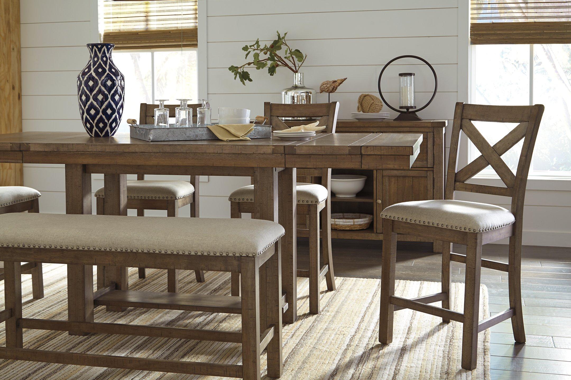 Moriville Counter Height Dining Bench - Image 9