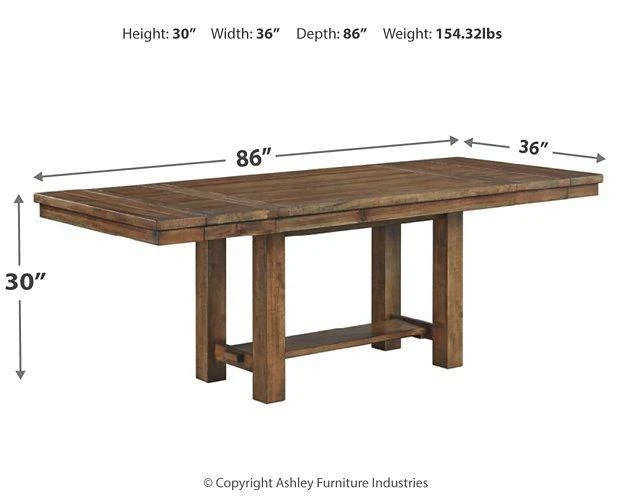 Moriville Dining Extension Table - Image 8