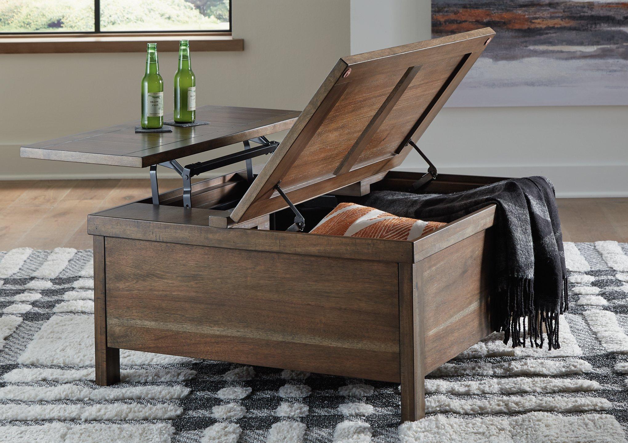 Moriville Lift-Top Coffee Table - Image 8