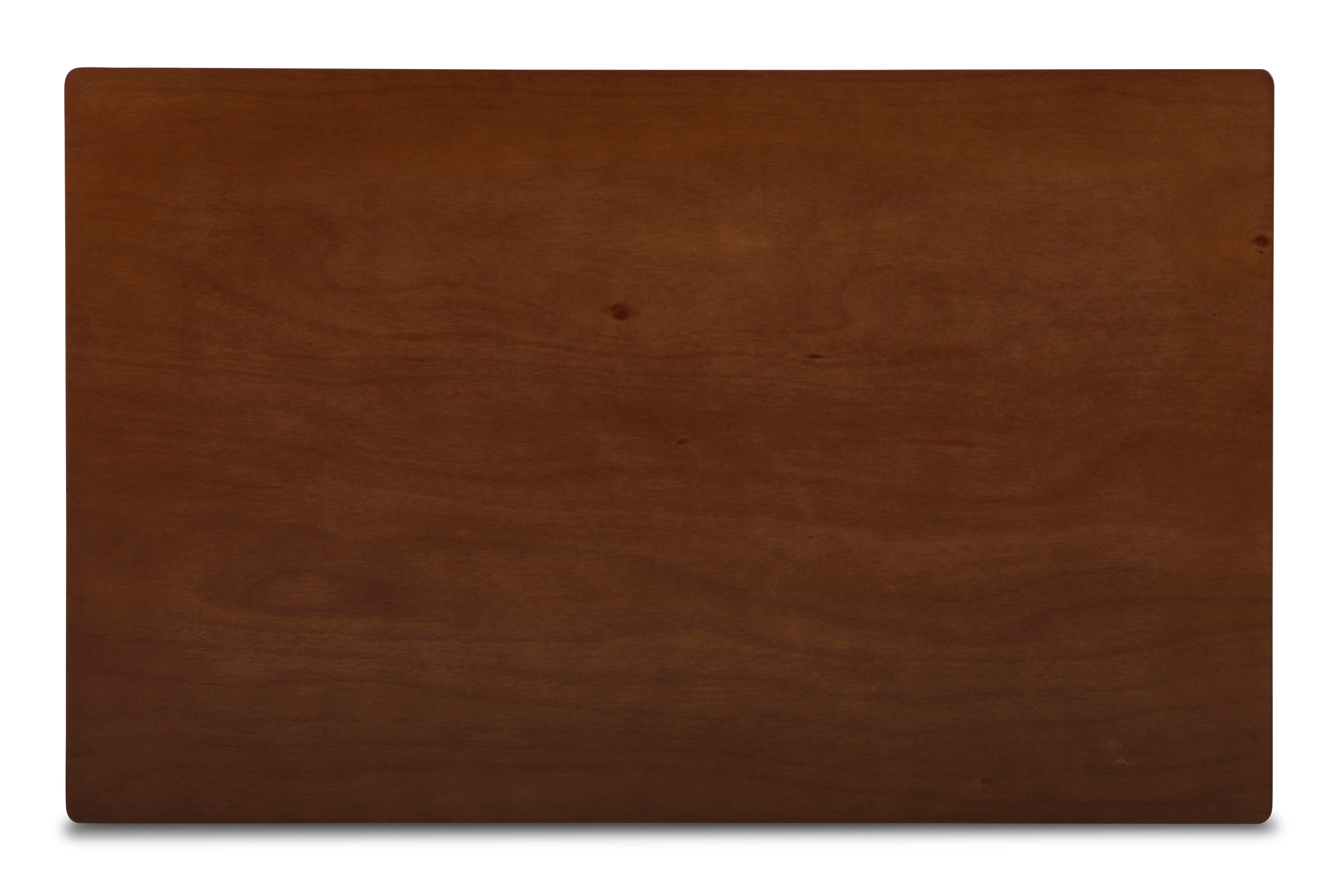 Morocco 47" Rectangle Dining Table-Walnut Brown - Image 5