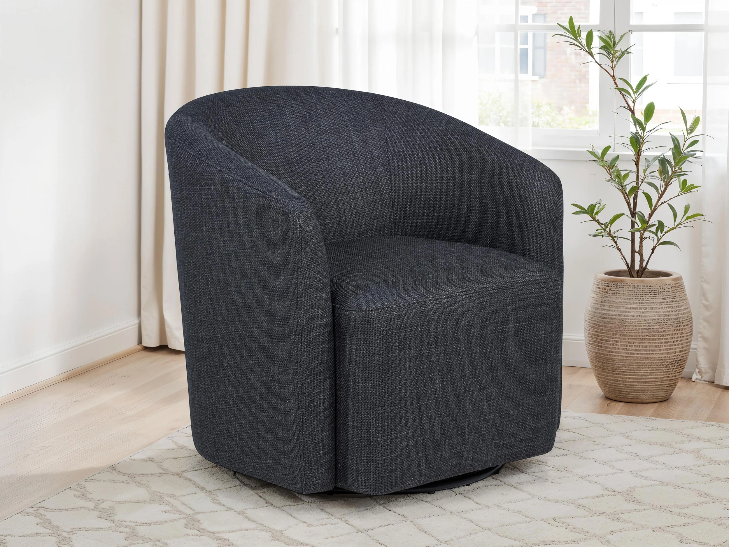 Mossbrook Swivel Accent Chair - Image 13