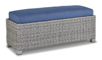 Naples Beach Outdoor Bench with Cushion - Image 3