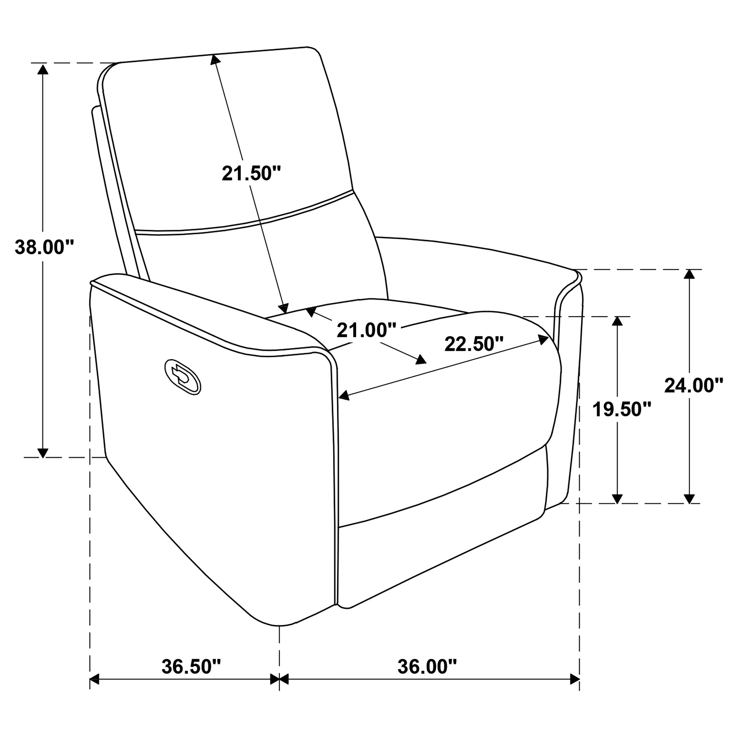 Navarro Reclining Sofa Set - Image 67
