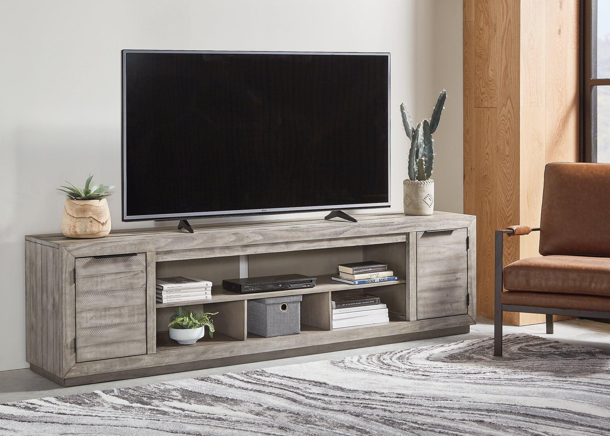 Naydell 92" TV Stand with Electric Fireplace - Image 11