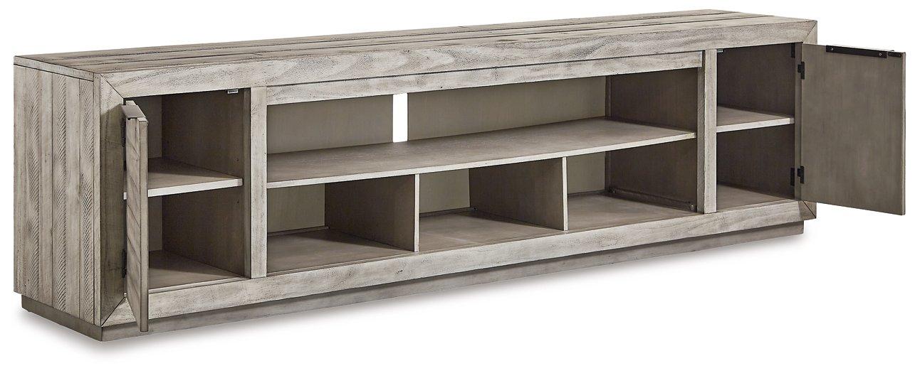 Naydell 92" TV Stand with Electric Fireplace - Image 12