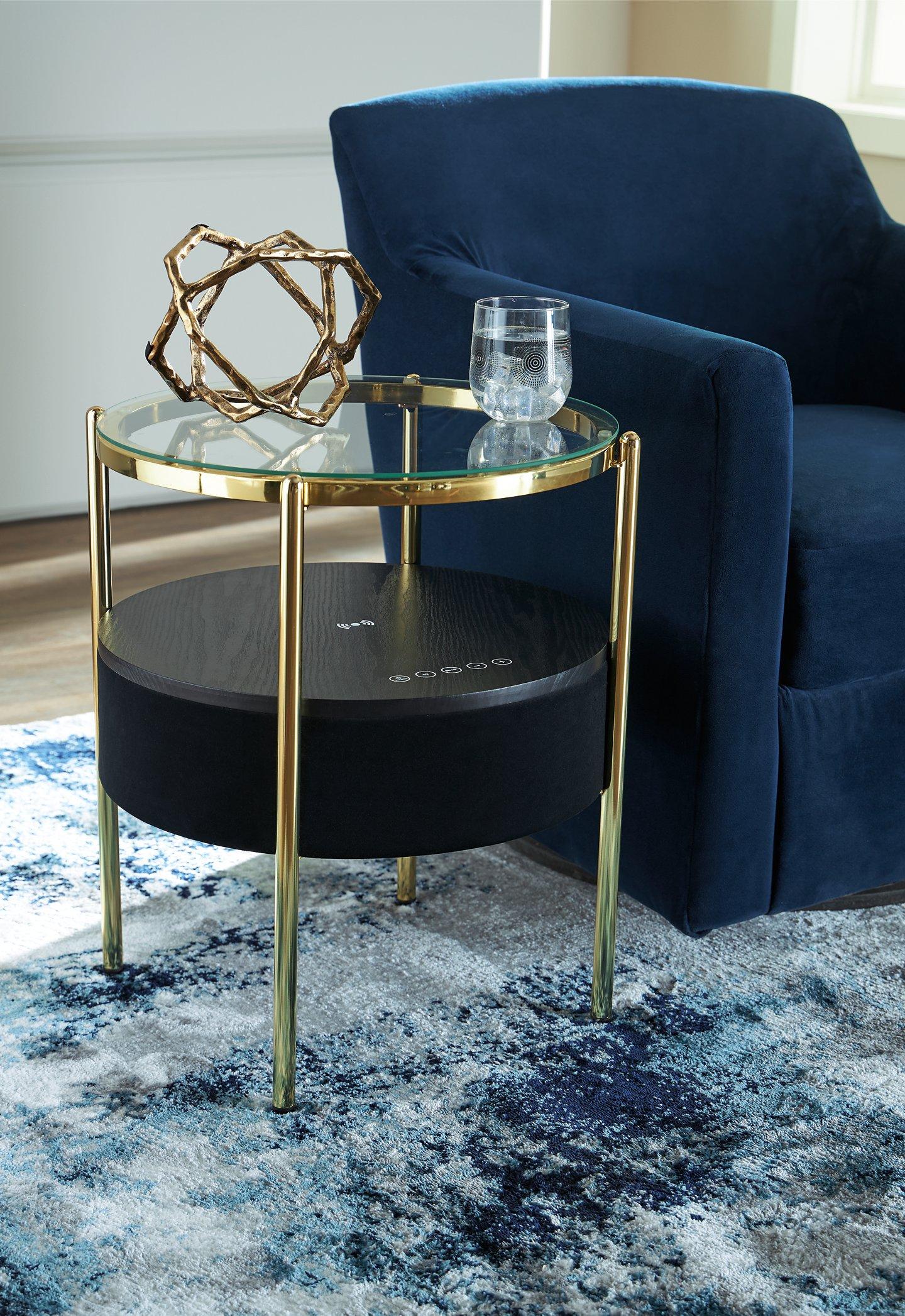 Nedman Accent Table with Speaker - Image 2