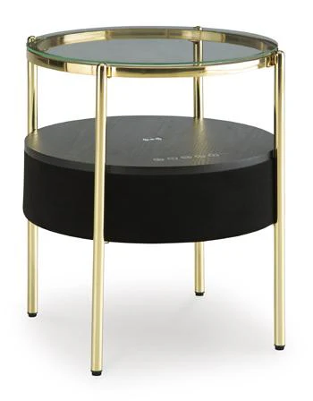 Nedman Accent Table with Speaker - Image 3