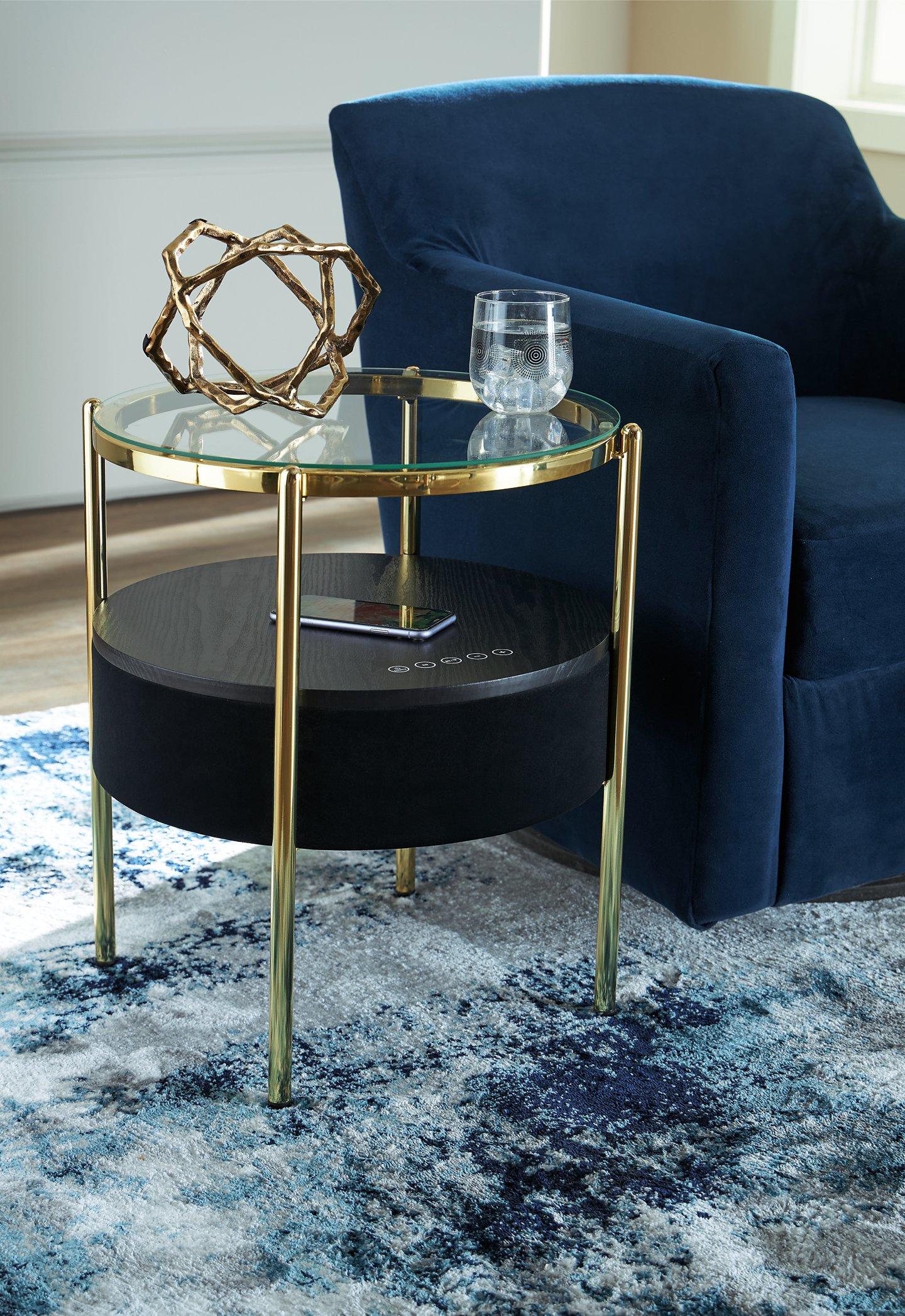Nedman Accent Table with Speaker - Image 4