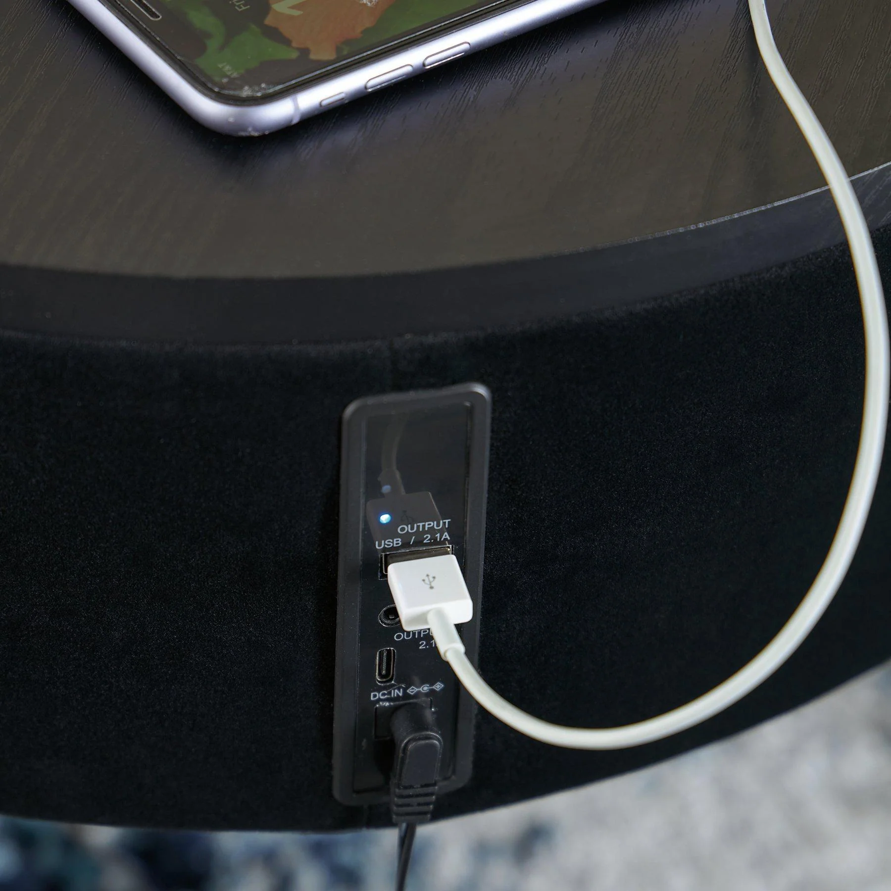 Nedman Accent Table with Speaker - Image 8