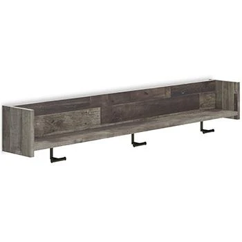 Neilsville Wall Mounted Coat Rack with Shelf - Image 3