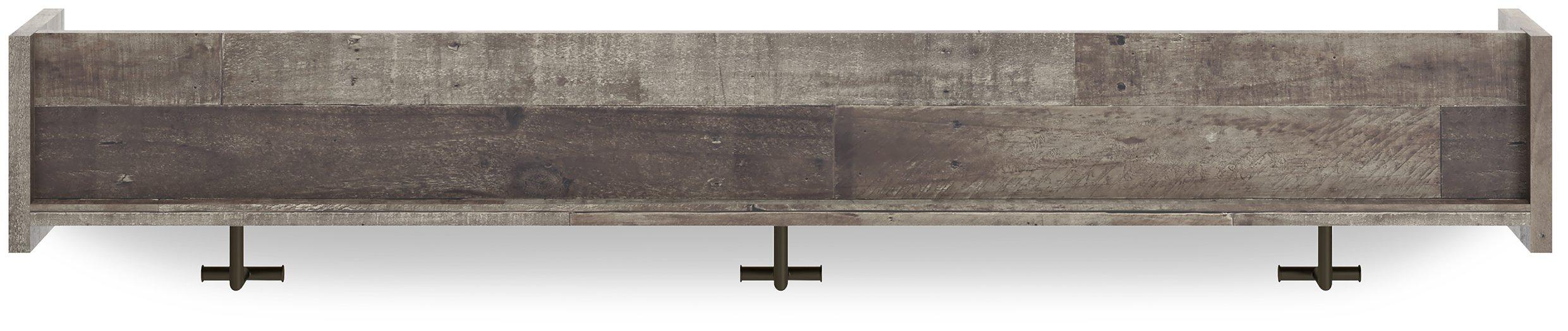 Neilsville Wall Mounted Coat Rack with Shelf - Image 6