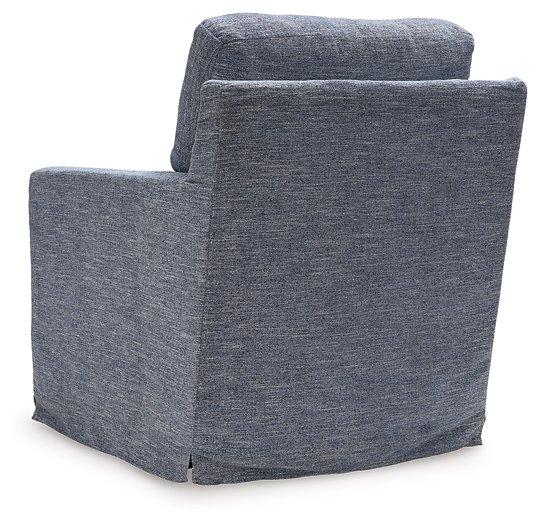 Nenana Next-Gen Nuvella Swivel Glider Accent Chair - Image 11