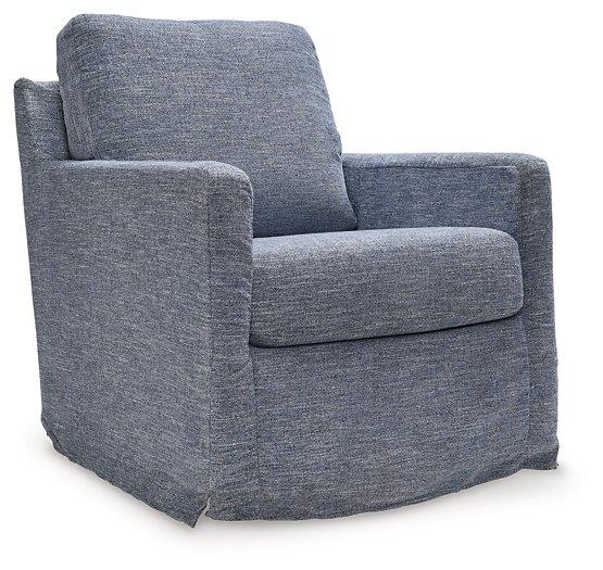Nenana Next-Gen Nuvella Swivel Glider Accent Chair - Image 7