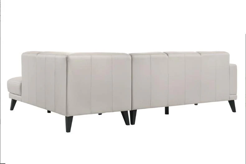 New Classic Altamura Sectional w/ LAF 3 Seat Sofa in Mist Gray - Image 2