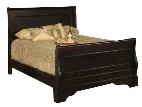 New Classic Belle Rose California King Sleigh Bed in Black Cherry - Image 2