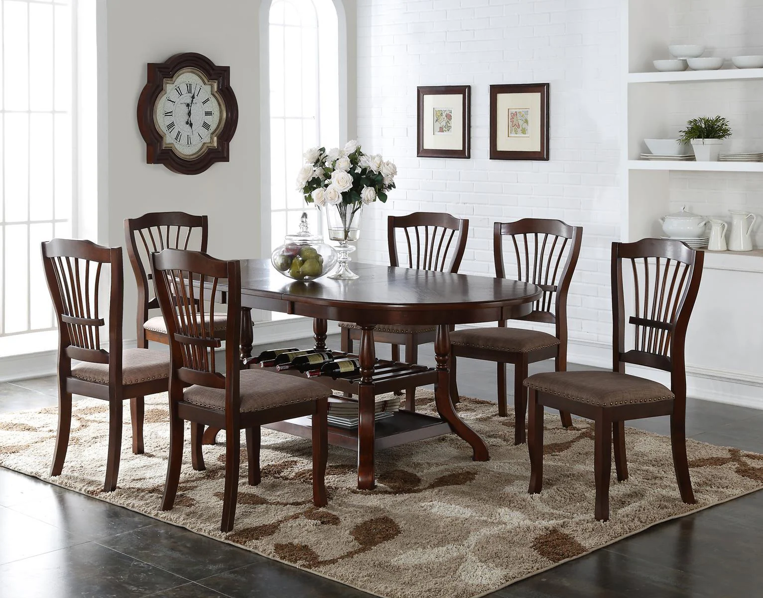 New Classic Bixby Dining Chair in Espresso (Set of 2) - Image 3