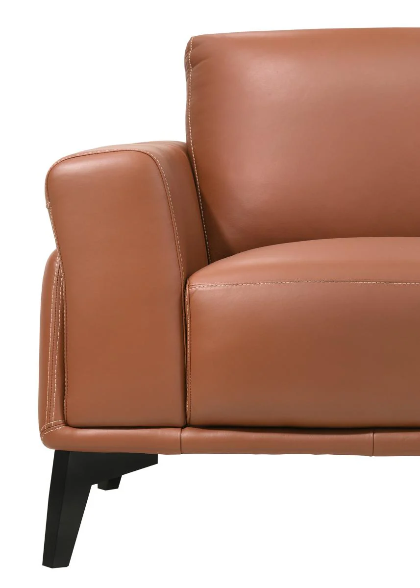 New Classic Como Loveseat in Terracotta - Image 4