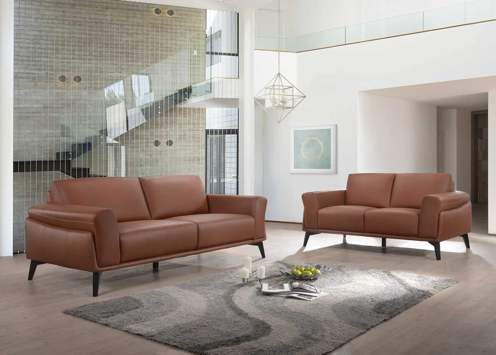 New Classic Como Sofa in Terracotta - Image 5