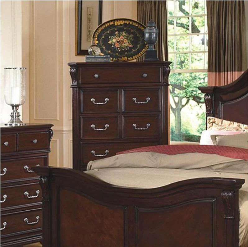 New Classic Emilie 7 Drawer Chest in English Tudor - Image 3