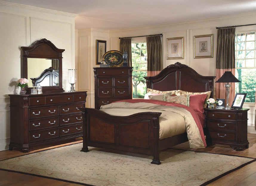 New Classic Emilie 7 Drawer Chest in English Tudor - Image 4