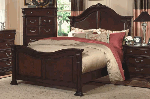 New Classic Emilie Eastern King Bed in English Tudor - Image 2