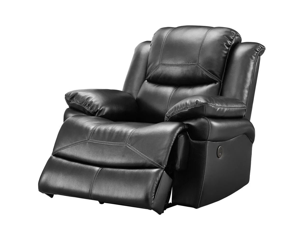 New Classic Flynn Glider Recliner in Premier Black - Image 2