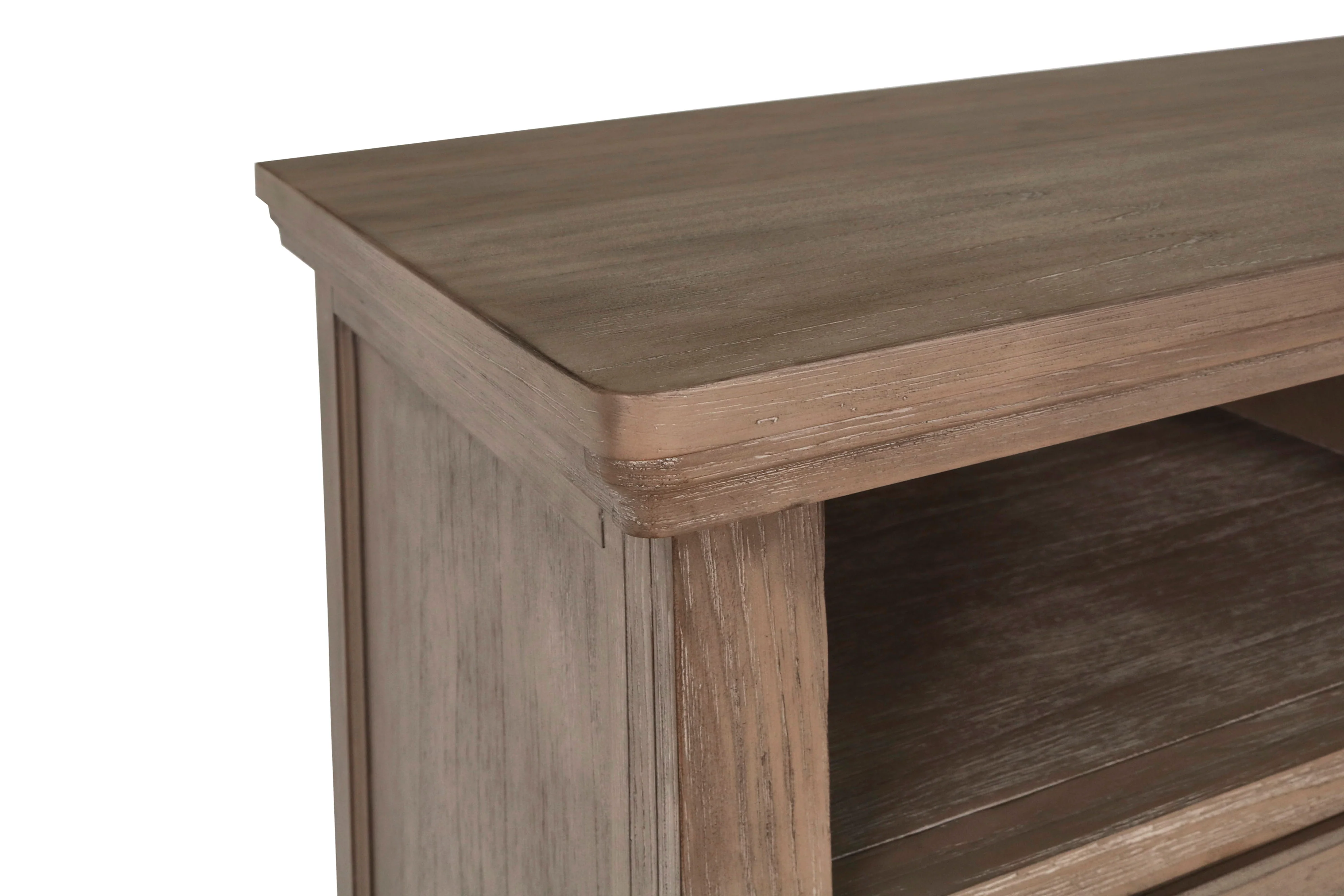 Allegra Media Console-Pewter - Image 5
