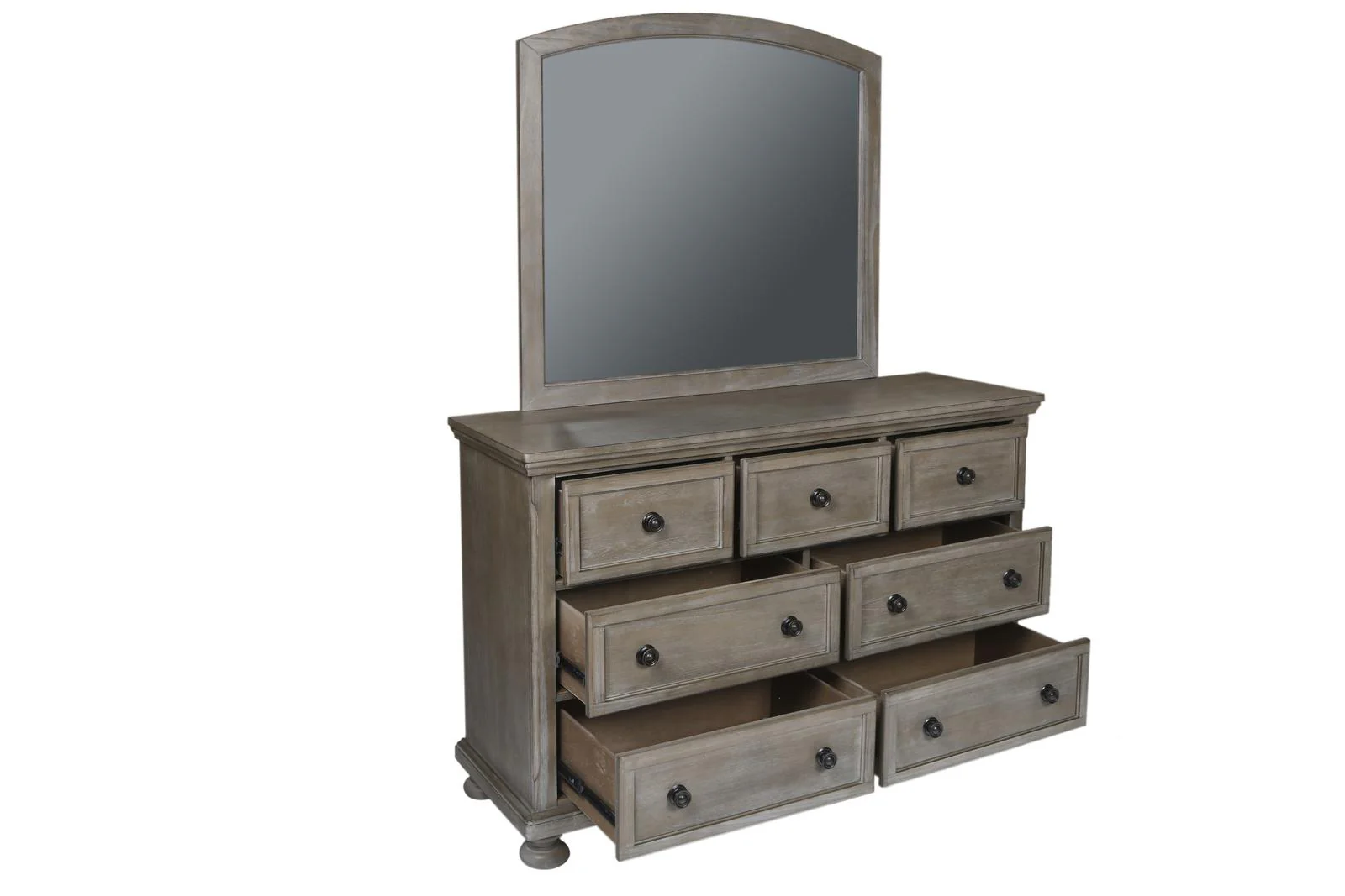 New Classic Furniture Allegra Youth Mirror in Pewter - Image 4