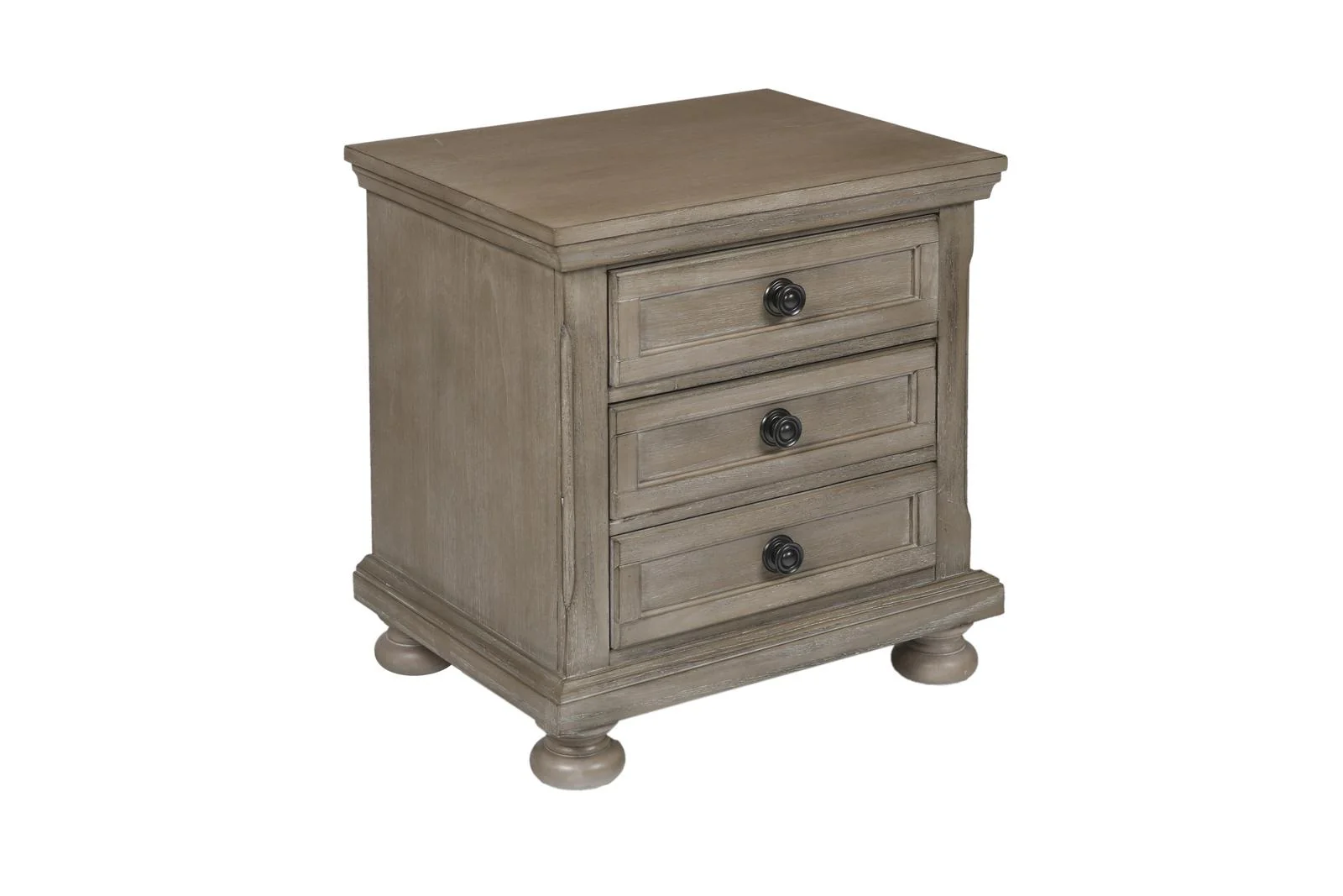 New Classic Furniture Allegra Youth Nightstand in Pewter - Image 2