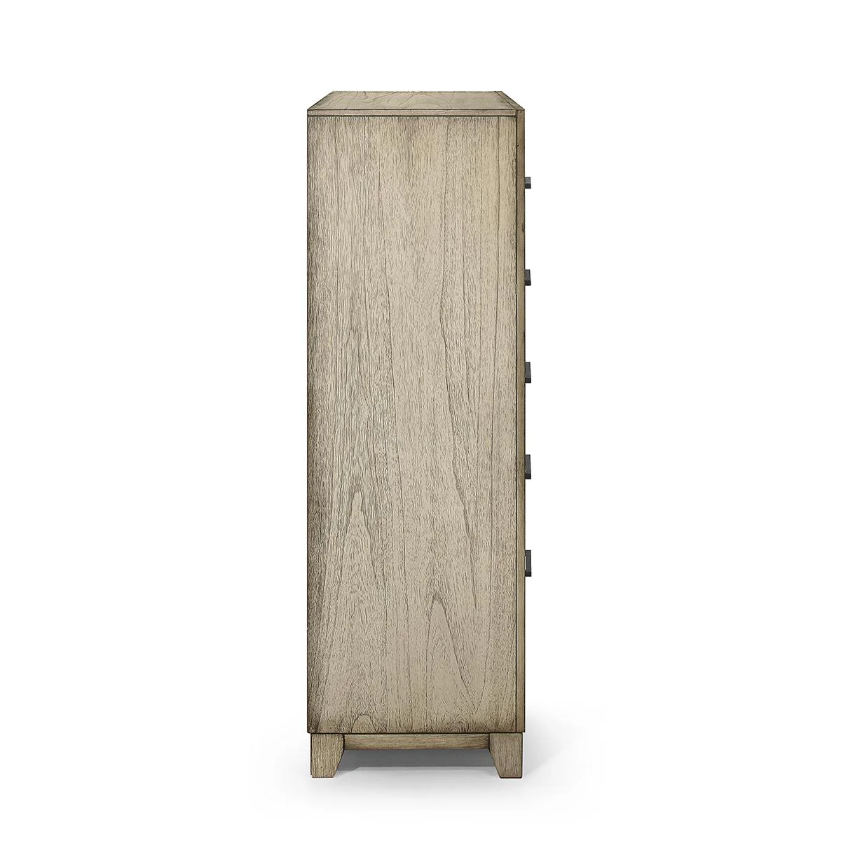 New Classic Furniture Ashland 5 Drawer Chest in Rustic White - Image 4