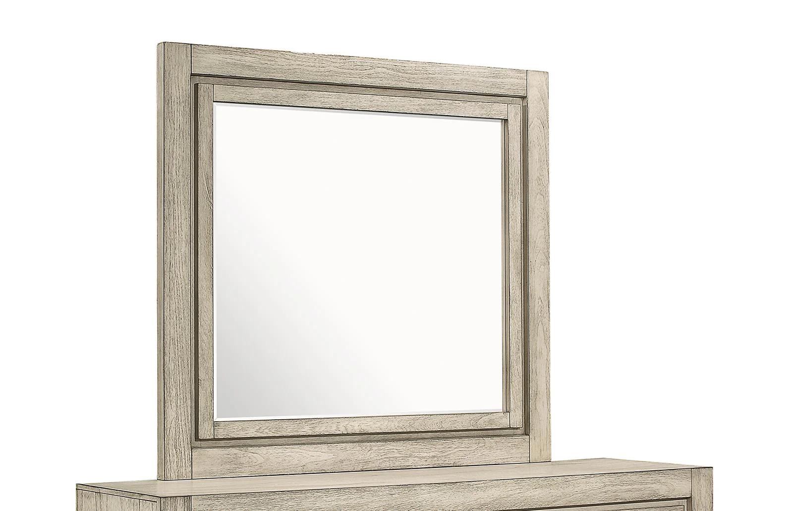New Classic Furniture Ashland Mirror in Rustic White - Image 3