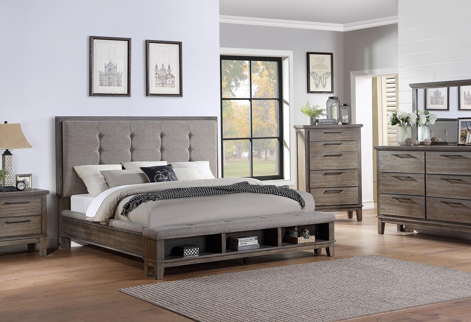 New Classic Furniture Cagney 5 Drawer Chest in Vintage Gray - Image 2