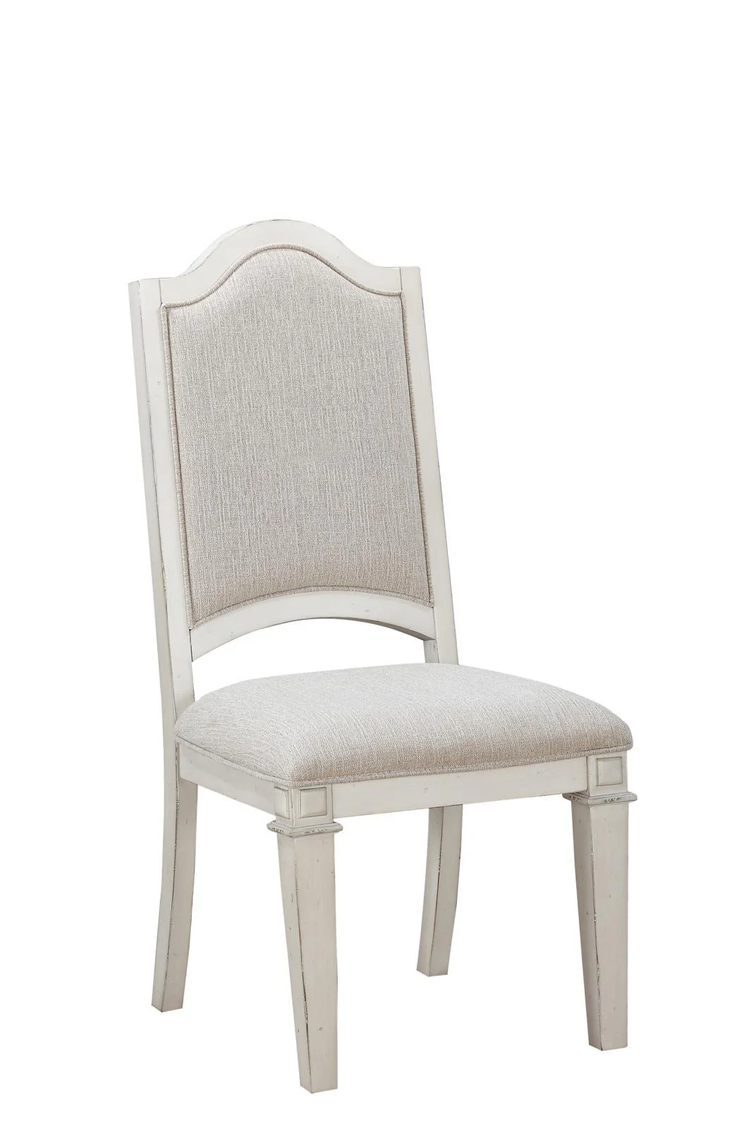 New Classic Furniture Anastasia Side Chair in Antique Bisque (Set of 2) - Image 3