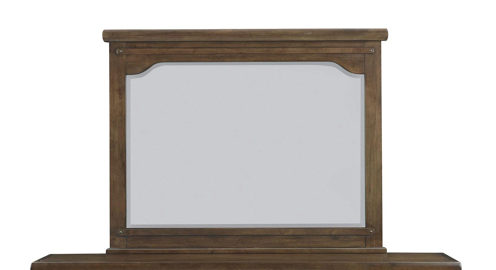New Classic Furniture Fairfax Mirror in Medium Oak - Image 3