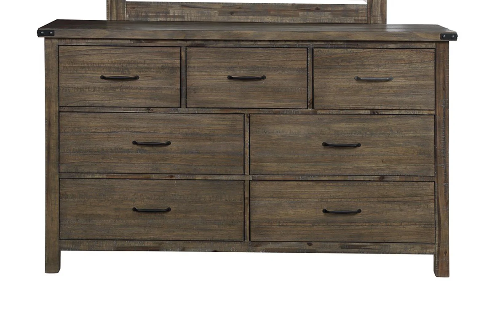 New Classic Furniture Galleon Dresser in Weathered Walnut - Image 2
