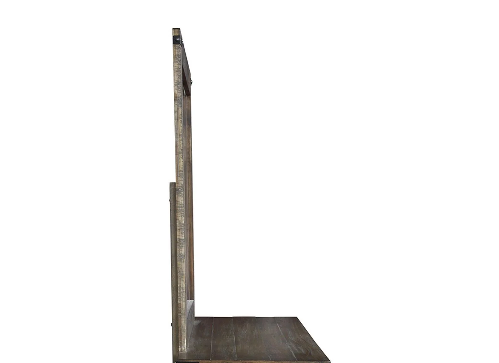 New Classic Furniture Galleon Mirror in Weathered Walnut - Image 3