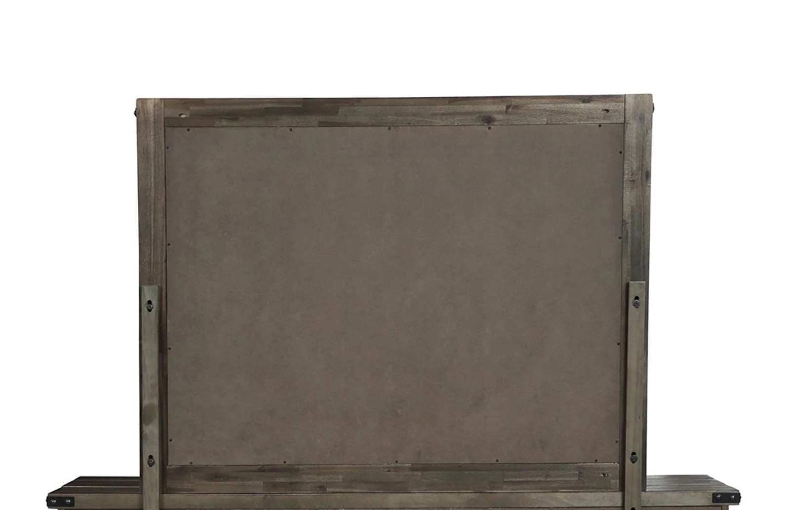 New Classic Furniture Galleon Mirror in Weathered Walnut - Image 4